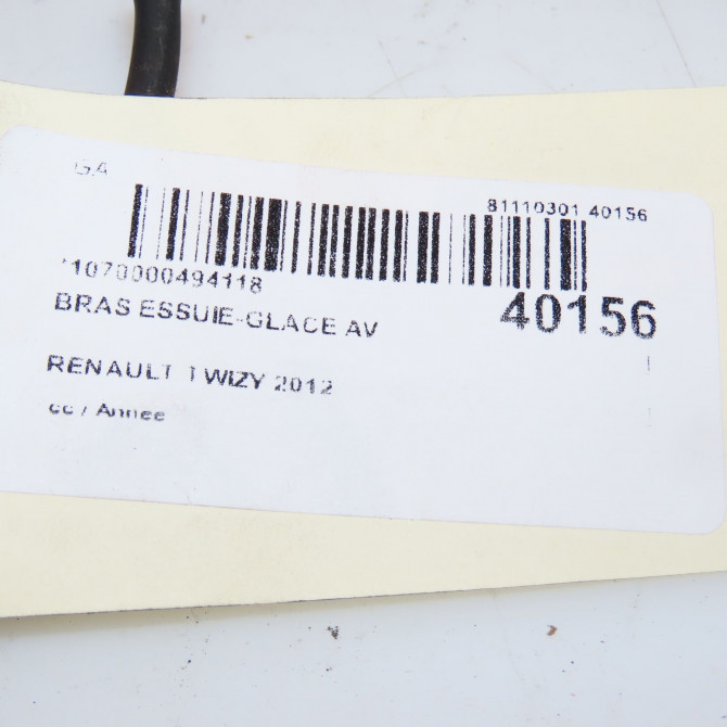 Bras essuie-glace avant occasion TWIZY 288811045R 3