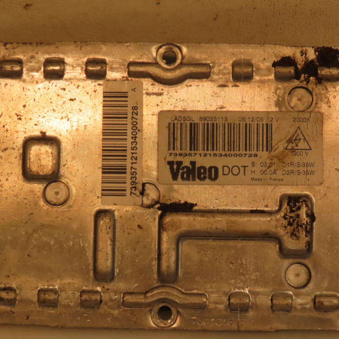 Boitier xenon phare d occasion RENAULT CLIO III Phase 1 09-2005->03-2009 1.5 DCI 105ch 7701207586 2