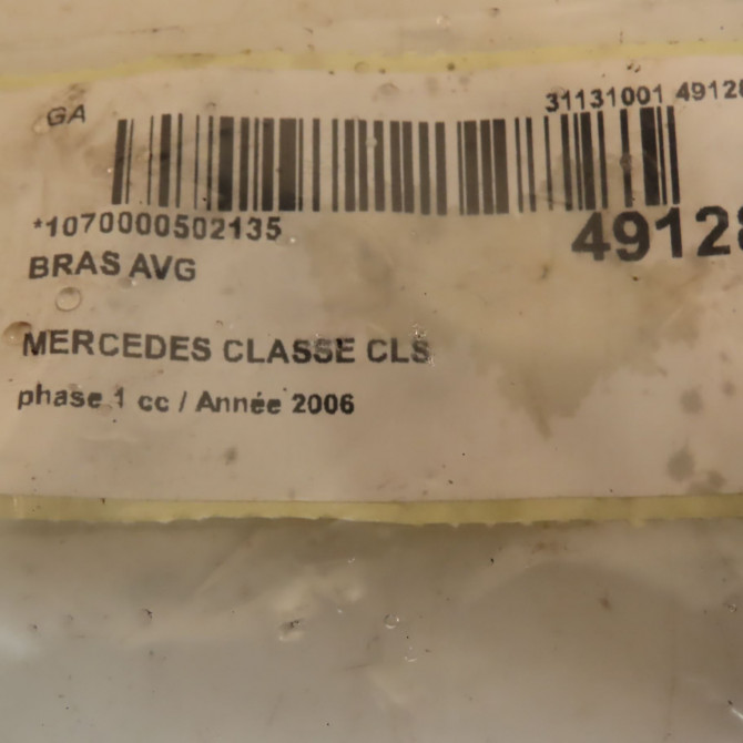 Bras avg occasion MERCEDES CLASSE CLS Phase 1 04-1995->04-1999 320 CDI 224ch 4