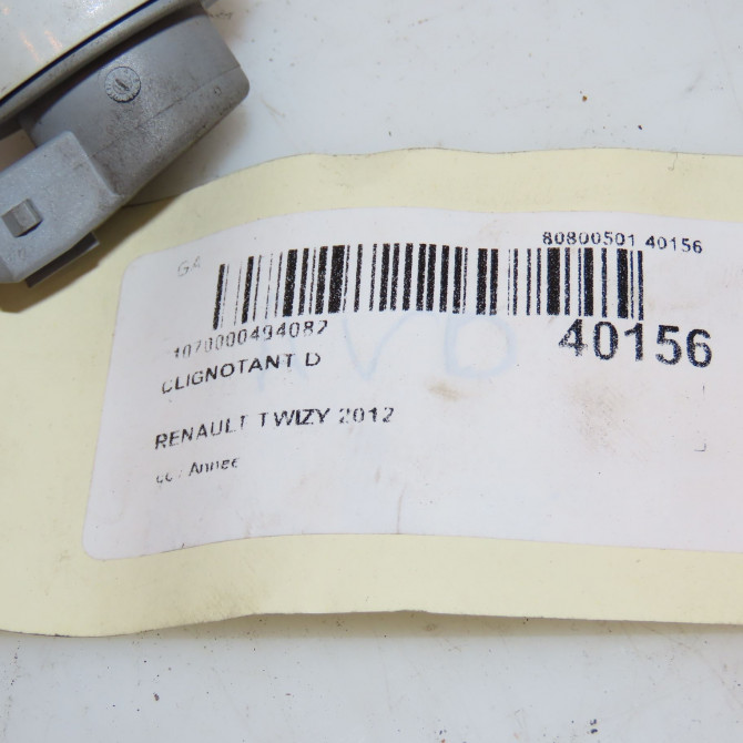 Clignotant droit occasion TWIZY 261306162R 3