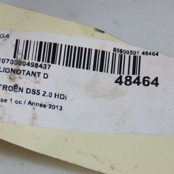 Clignotant droit occasion  9687188680 3