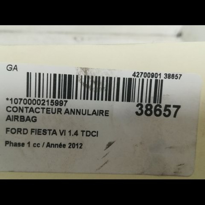 occasion FORD FIESTA VI Phase 1 10-2008->11-2012 1.4 TDCI 70ch 2116409 3