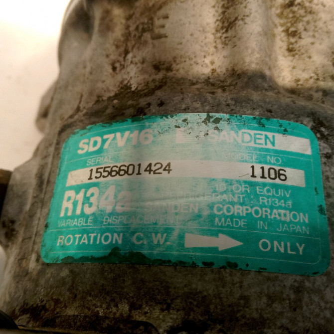 Compresseur air conditionne occasion CITROEN XANTIA Phase 1 03-1993->06-1998 1.9 D 6453AQ 5