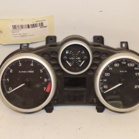 Compteur occasion PEUGEOT 206 + Phase 1 03-2009->05-2013 1.1i 60ch 6103HA