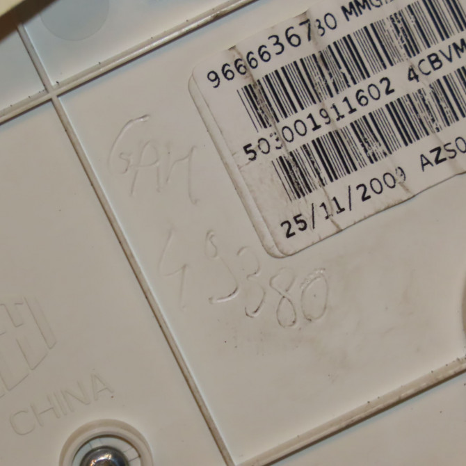 Compteur occasion PEUGEOT 206 + Phase 1 03-2009->05-2013 1.1i 60ch 6103HA 3