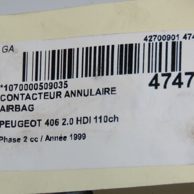 occasion PEUGEOT 406 Phase 2 04-1999->04-2004 2.0 HDI 110ch 3