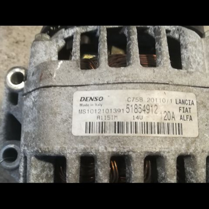 Alternateur occasion ALFA ROMEO MI.TO MI.TO Phase 1 2008-09-01->2016-12-31 1.3 JTDM 95ch 51944878 2