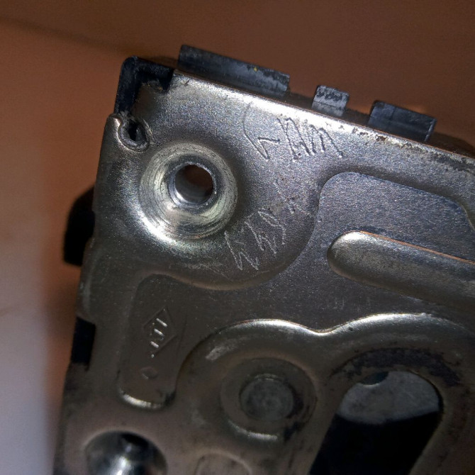 Serrure porte avg occasion DACIA LOGAN I Phase 1 MCV 01-2007->10-2008 1.5 DCI 85ch 6001547510 4