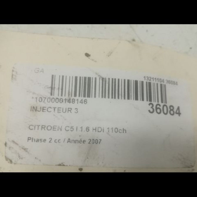 occasion CITROEN C5 I Phase 2 09-2004->06-2008 1.6 HDi 110ch 3