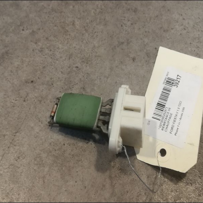 Resistance de chauffage occasion FORD FIESTA V Phase 1 09-2002->10-2005 1.6 TDCI 1855157 1