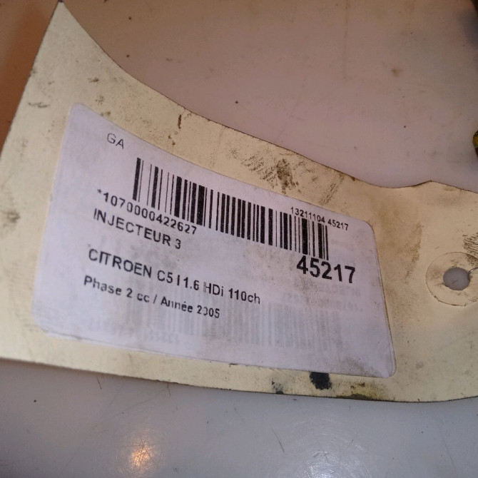 occasion CITROEN C5 I Phase 2 09-2004->06-2008 1.6 HDi 110ch 4