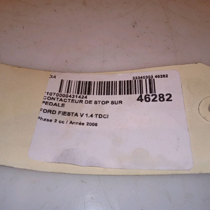 occasion FORD FIESTA V Phase 2 10-2005->10-2008 1.4 TDCI 4832217 4