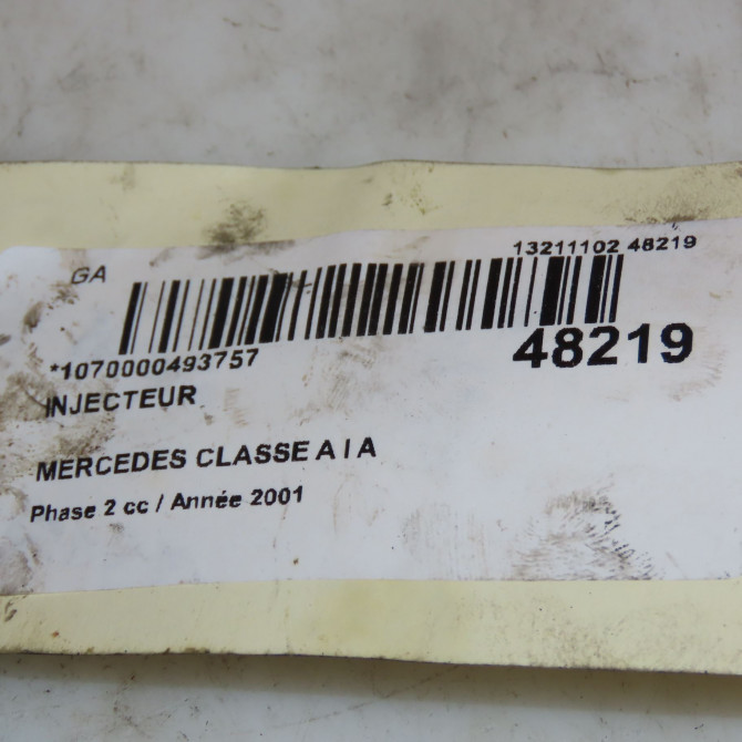 Injecteur occasion MERCEDES CLASSE A I Phase 2 03-2001->09-2004 A 170 CDI 3