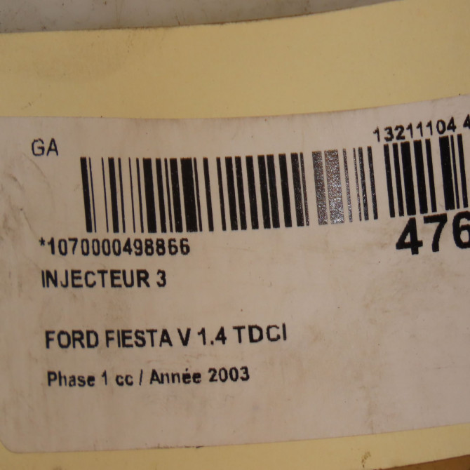 occasion FORD FIESTA V Phase 1 09-2002->10-2005 1.4 TDCI 3