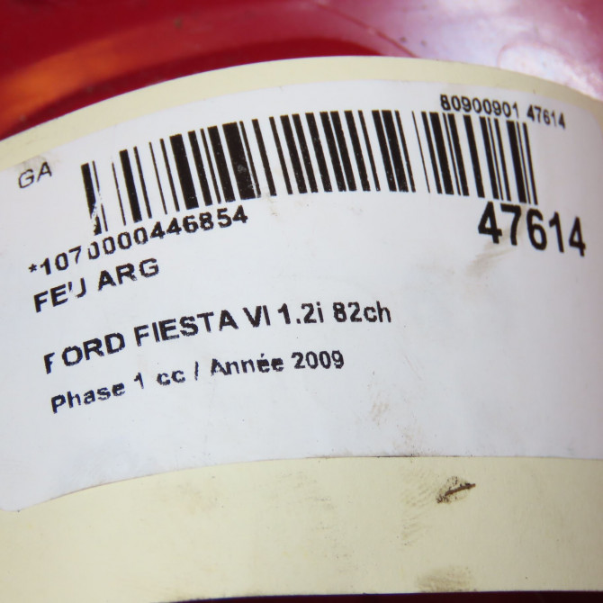 Feu arrière gauche occasion FORD FIESTA VI Phase 1 10-2008->11-2012 1.2i 82ch 1709553 3
