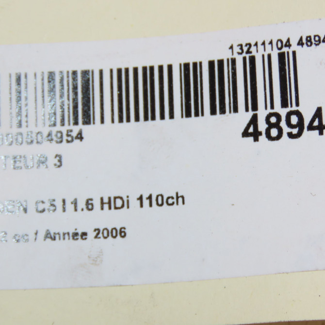 occasion CITROEN C5 I Phase 2 09-2004->06-2008 1.6 HDi 110ch 4