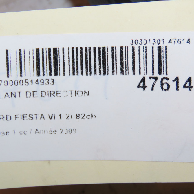 Volant de direction occasion FORD FIESTA VI Phase 1 10-2008->11-2012 1.2i 82ch 1734599 3