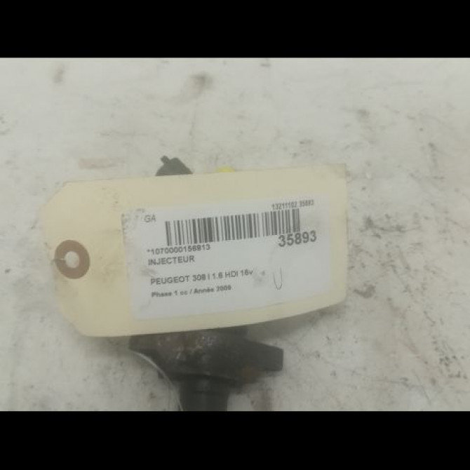 Injecteur occasion PEUGEOT 308 I Phase 1 09-2007->03-2011 1.6 HDI 16v 110ch 1609850780 2
