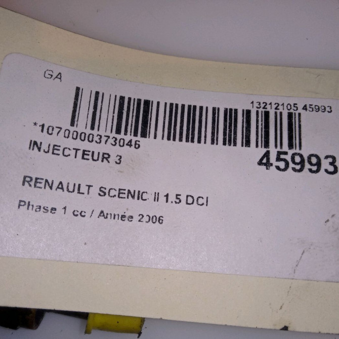 occasion RENAULT SCENIC II Phase 1 03-2004->09-2006 1.5 DCI 105ch 4