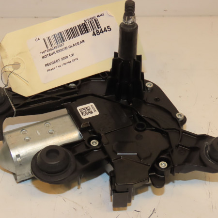 Moteur essuie-glace arrière occasion PEUGEOT 2008 Phase 1 01-2013->... 1.2i PURETECH 110ch 9678423580