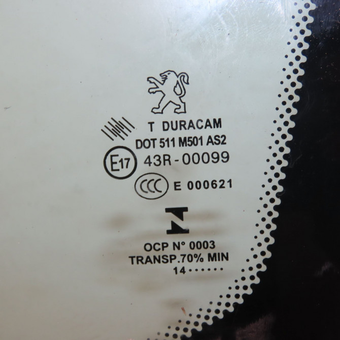 Glace porte av g occasion PEUGEOT RCZ 1609989380 2