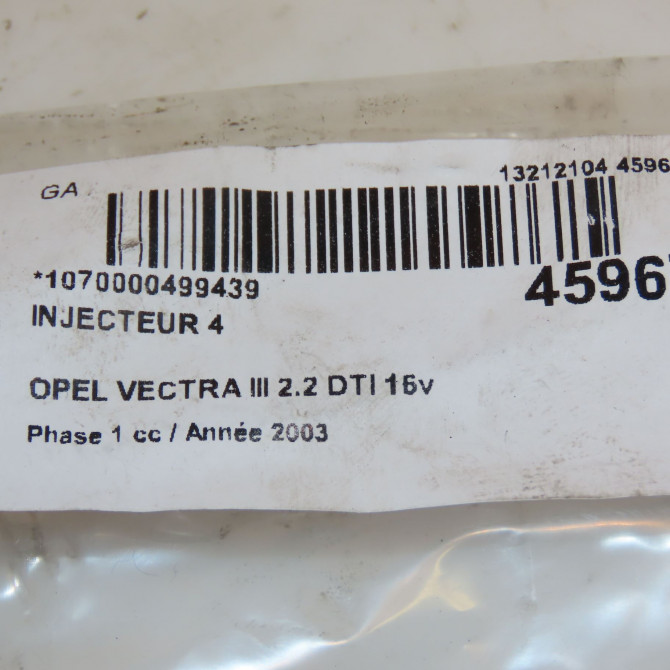 occasion OPEL VECTRA III Phase 1 06-2002->10-2005 2.2 DTI 16v 125ch 9196701 3