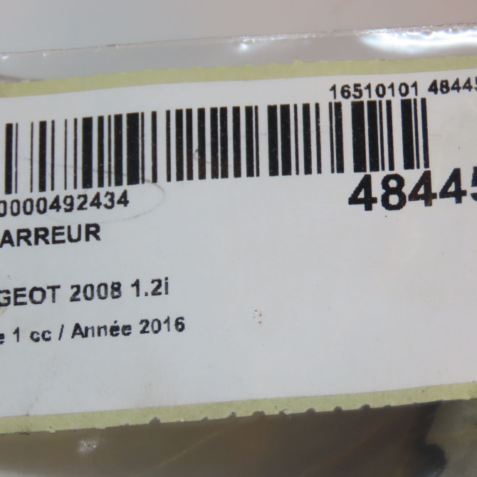 Démarreur occasion PEUGEOT 2008 Phase 1 01-2013->... 1.2i PURETECH 110ch 9674077280 3