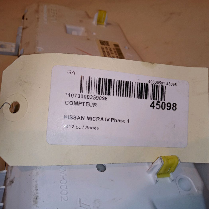 Compteur occasion NISSAN MICRA IV Phase 1 11-2010->12-2013 248201HB0A 4