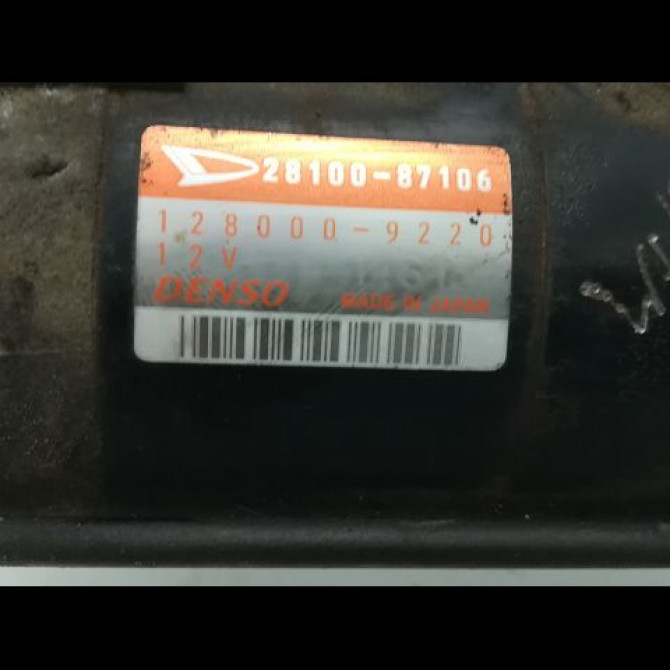 Démarreur occasion DAIHATSU GRAN MOVE Phase 1 09-1997->04-2002 1.5i 90ch 4