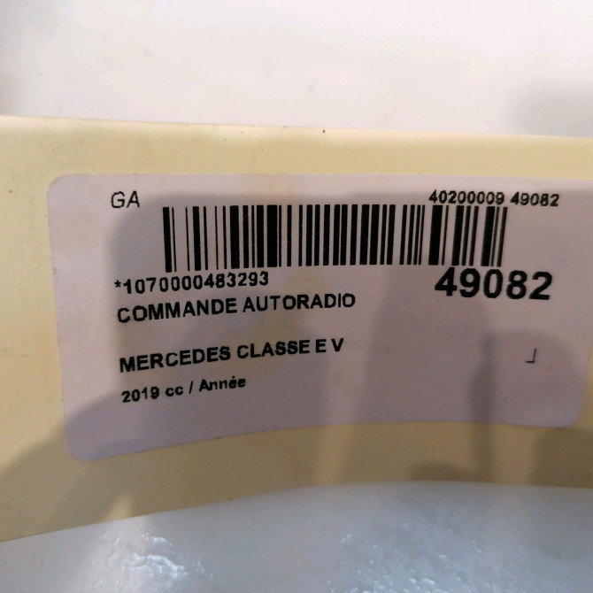 Commande autoradio occasion MERCEDES CLASSE E V Phase 1 02-2016->... 6