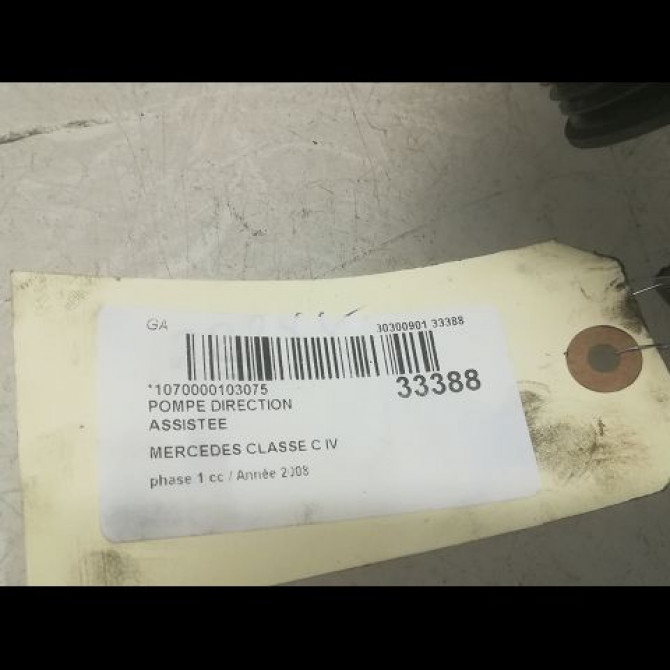 Pompe direction assistee occasion MERCEDES CLASSE C IV phase 1 02-2014->... C220 170ch 44667001 3