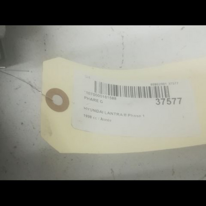 Phare gauche occasion HYUNDAI LANTRA III Phase 1 09-1992->12-1998 3
