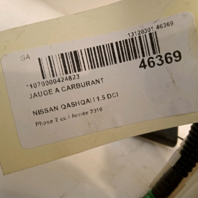 Jauge a carburant occasion NISSAN QASHQAI I Phase 2 03-2010->04-2014 1.5 DCI 110ch 4