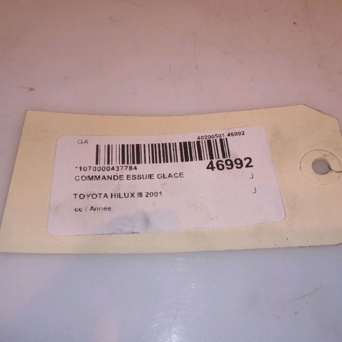 Commande essuie glace occasion TOYOTA HILUX III 846522G010 5