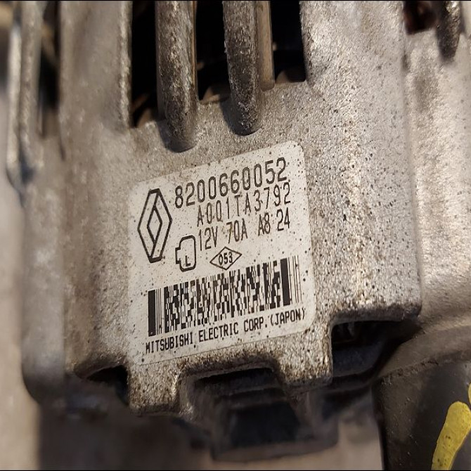 Alternateur occasion DACIA SANDERO I Phase 1 06-2008->10-2012 1.4 MPI 75ch 231006006R 3