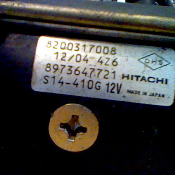 Démarreur occasion RENAULT ESPACE IV Phase 1 09-2002->03-2006 3.0 DCI 8200444783 3