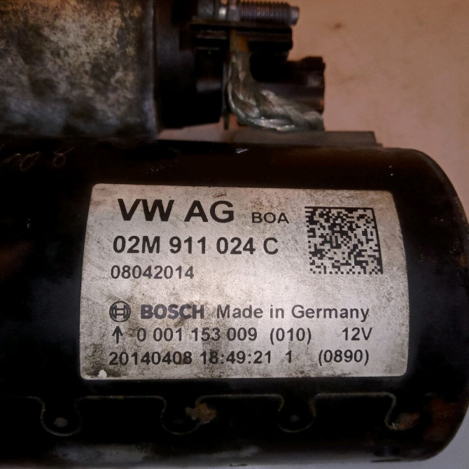 Démarreur occasion SKODA YETI 2M911024C 5