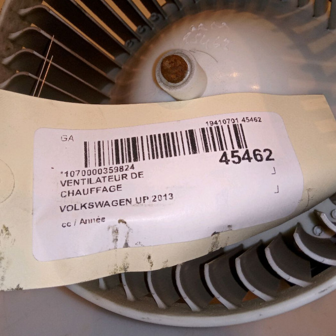Ventilateur de chauffage occasion VOLKSWAGEN UP 1S1819015D 5