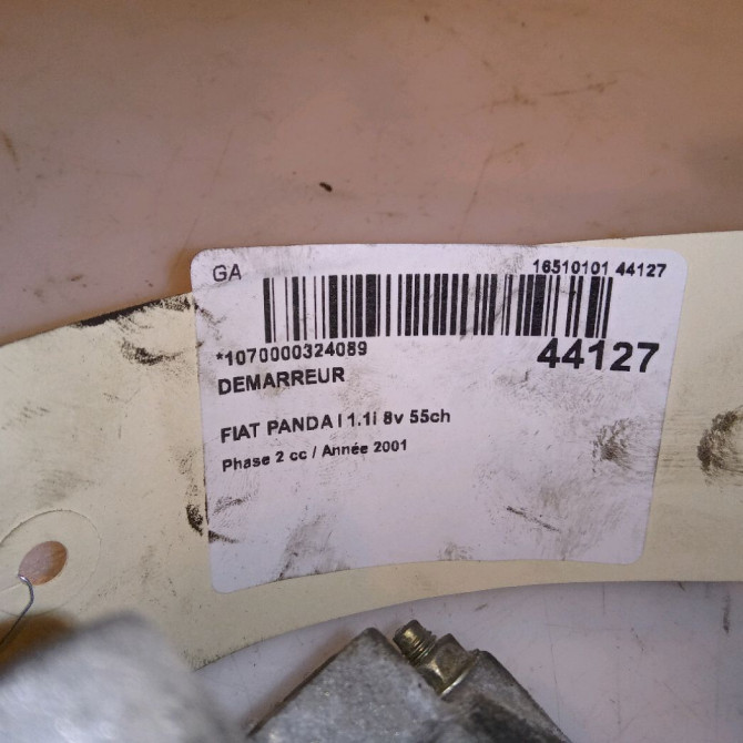 Démarreur occasion FIAT PANDA I Phase 2 03-1986->09-2003 1.1i 8v 55ch 46843092 7
