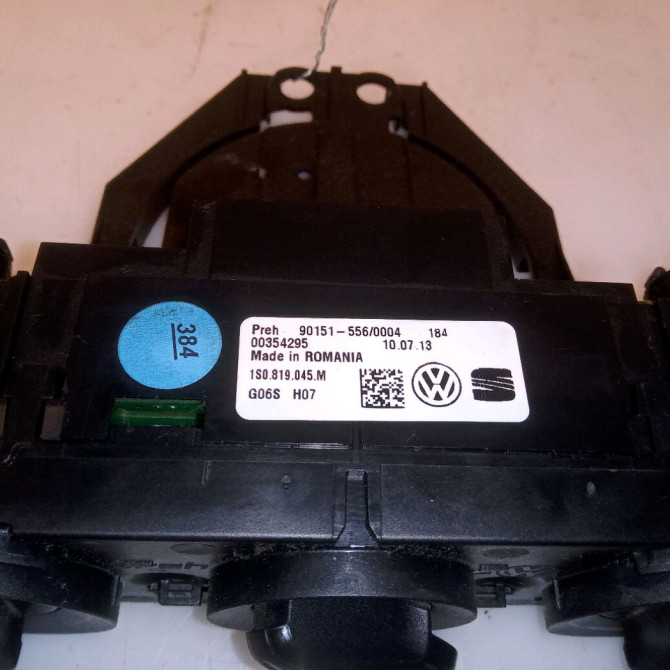 Commande de chauffage occasion VOLKSWAGEN UP 1S0819045MOQN 3