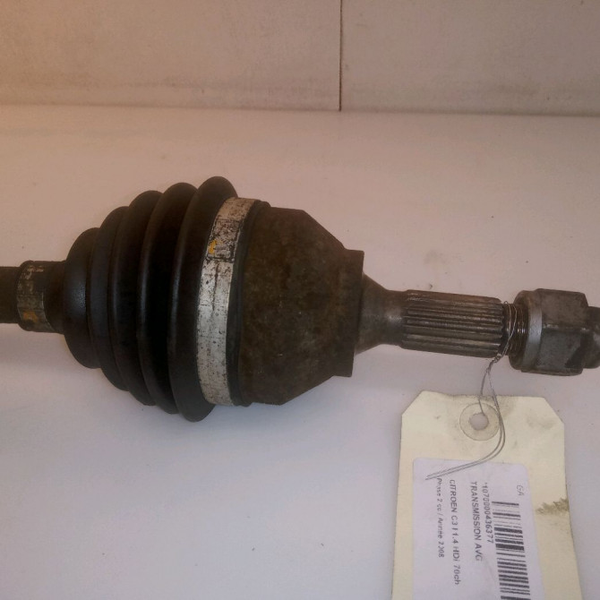 Transmission avant gauche occasion CITROEN C3 I Phase 2 10-2005->12-2010 1.4 HDi 70ch 3272SG 2