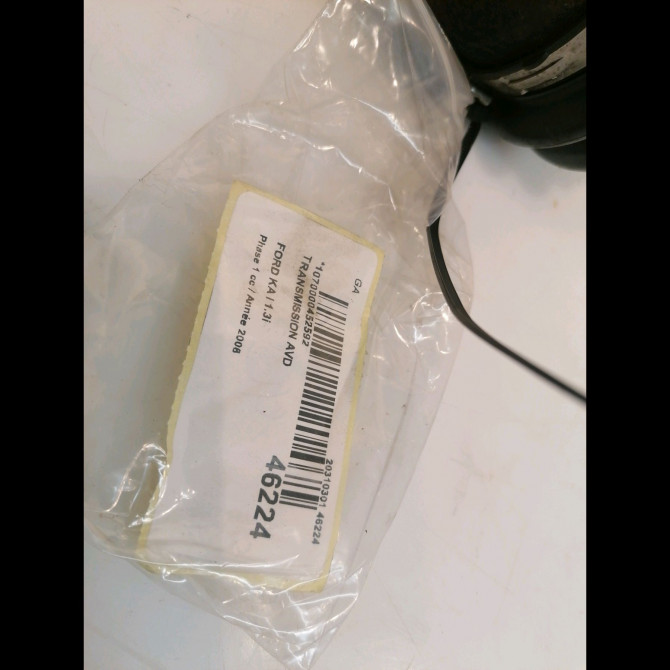 Transmission avant droite occasion FORD KA I Phase 1 10-1996->10-2008 1.3i 1537956 5