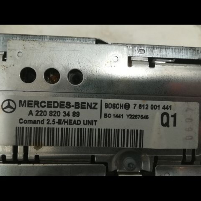 Autoradio occasion MERCEDES CLASSE S III Phase 1 10-1998->09-2005 S600 367ch 2208201586 4