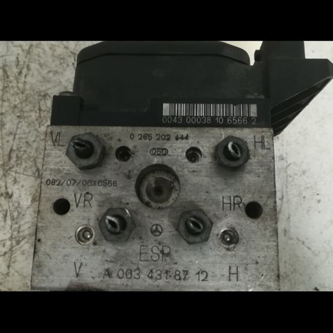 Unité hydraulique ABS occasion MERCEDES CLASSE S III Phase 1 10-1998->09-2005 S600 367ch 44314712 3