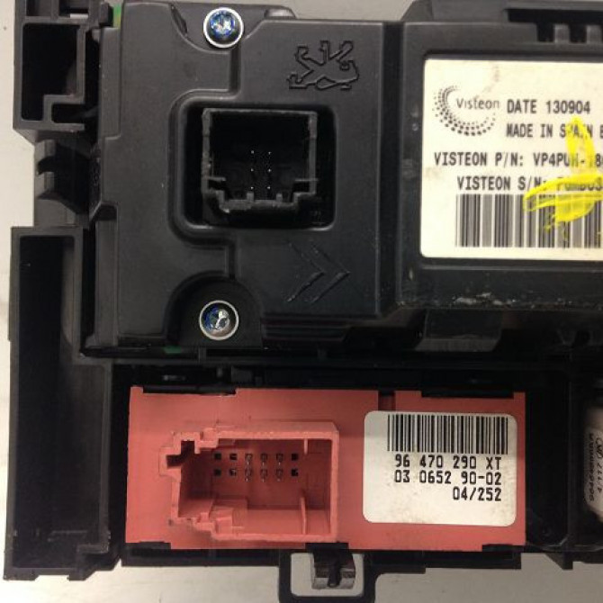 Commande de chauffage occasion PEUGEOT 407 5