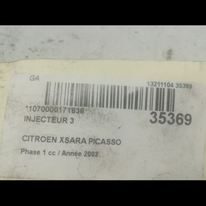 occasion CITROEN XSARA PICASSO Phase 1 12-1999->02-2004 2.0 HDi 90ch 198086 3