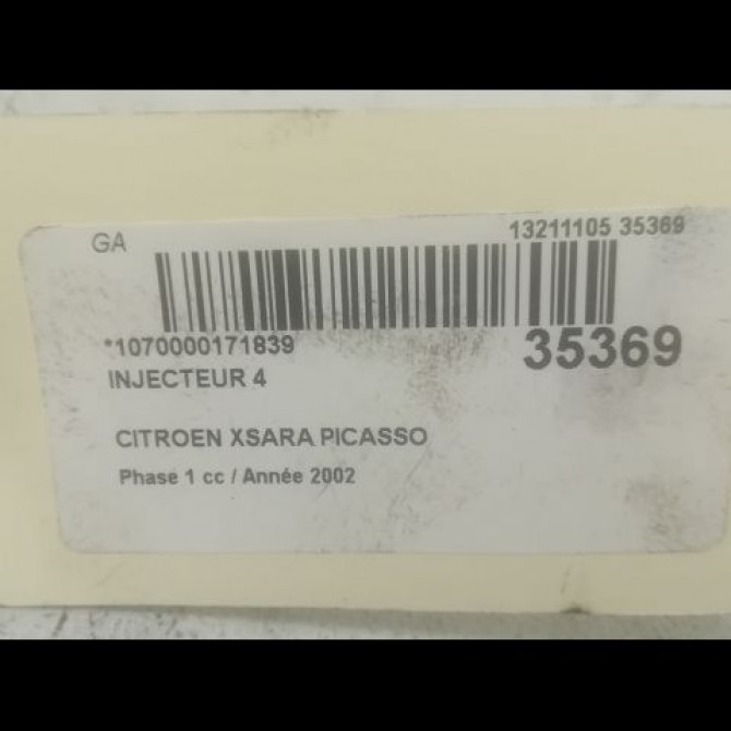 occasion CITROEN XSARA PICASSO Phase 1 12-1999->02-2004 2.0 HDi 90ch 198086 3