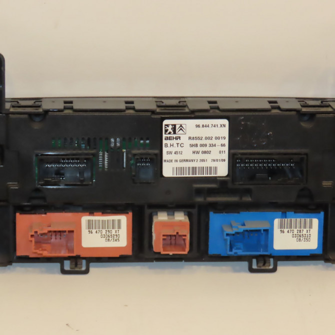 Commande de chauffage occasion PEUGEOT 407 Phase 2 07-2008->04-2011 2.0 HDI 140ch 6452R5 2