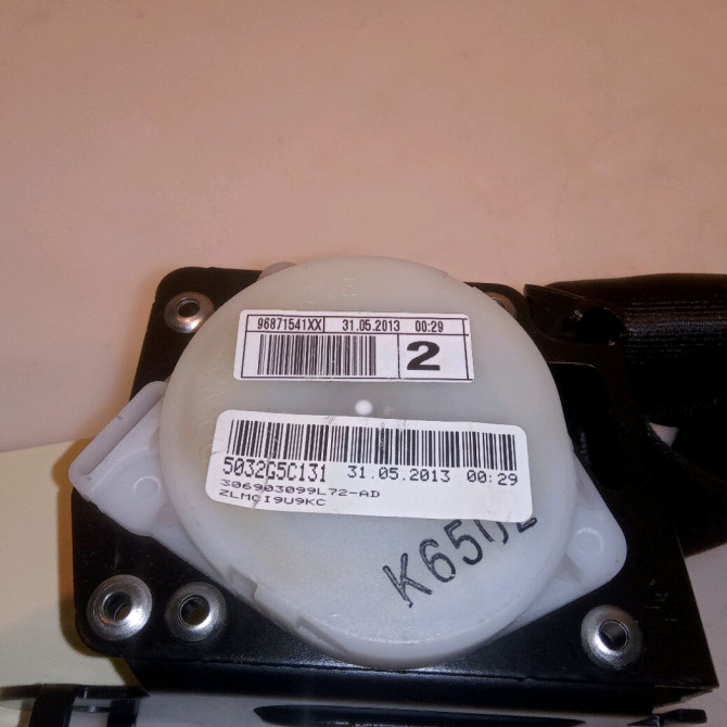 Ceinture arrière droite occasion CITROEN DS4 Phase 1 01-2011->03-2016 1.6 e-HDi 110ch 8976C2 2