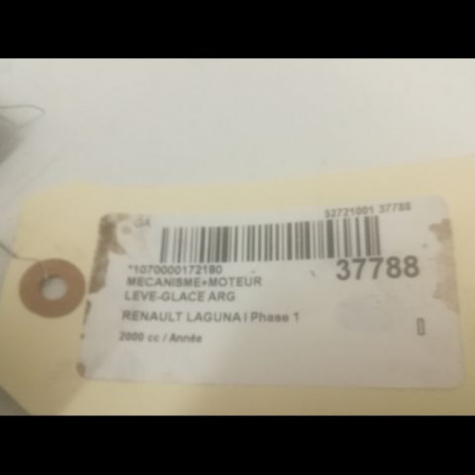 Mecanisme+moteur leve-glace arg occasion RENAULT LAGUNA I Phase 1 01-1994->04-1998 7701367649 3